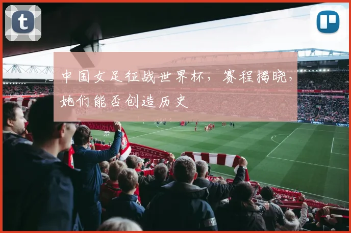 中国女足征战世界杯，赛程揭晓，她们能否创造历史